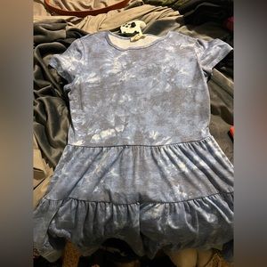 Bebop Blue Tye Dye Dress